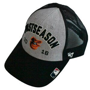 Baltimore Orioles 2016 Post Season 47 Brand Trucker SnapBack Hat